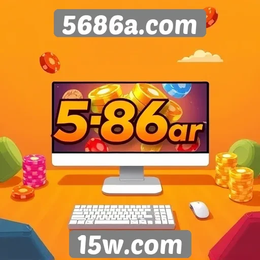 Tendências de design do site 5686a.com em jogos online